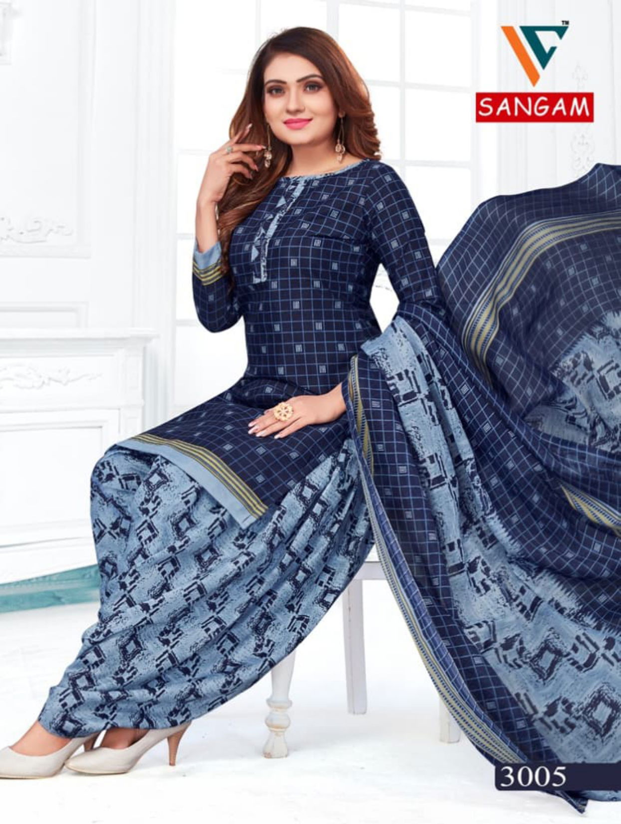 Vandana Sangam Vol 1 Regular Wear Wholesale Printed Cotton Dress Material